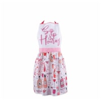 Design Imports Sip Sip Hooray Print Apron