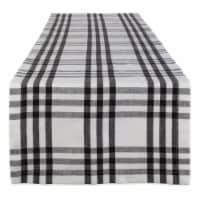 Design Imports CAMZ11615 14 x 72 in. Homestead Plaid Table Runner