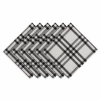 Design Imports CAMZ11617 Homestead Plaid Napkin - Set of 6