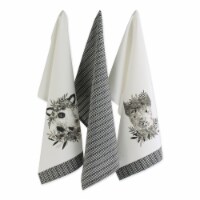 Design Imports CAMZ11621 Barn Animals Embellished Dishtowel - Set of 3