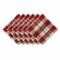 Design Imports CAMZ11672 Mountain Trail Plaid Napkin - Set of 6