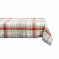 Dii Thanksgiving Cozy Picnic, Plaid Tablecloth 60X84"