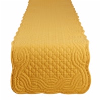 Dii Honey Gold Quilted Farmhouse Table Runner