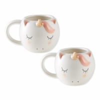 Design Imports CAMZ12672 Unicorn Ceramic Mug - Set of 2