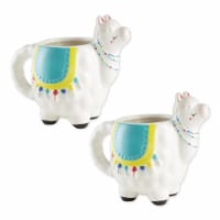 Design Imports CAMZ12674 Llama Ceramic Mug - Set of 2