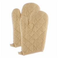 Pebble Terry Oven Mitt Set/2