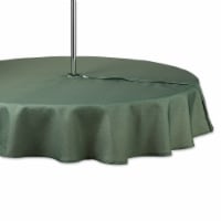 Dii Artichoke Tonal Lattice Print Outdoor Tablecloth With Zipper 60 Round