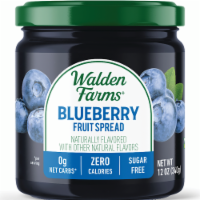 Walden Farms Calorie Free Fruit Spread - Blueberry 12 oz Jar