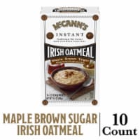 McCann's Maple & Brown Sugar Instant Irish Oatmeal