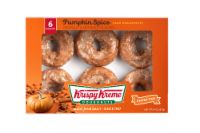 Krispy Kreme® Pumpkin Spice Assorted Doughnuts Perspective: Main