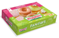 Krispy Kreme Fan Favs Assorted Doughnuts Perspective: Main