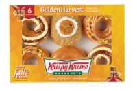 Krispy Kreme Golden Harvest Assorted Doughnuts Perspective: Main