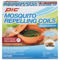 PIC® Mosquito Repelling Coils and Terra Cotta Burner Perspective: Main