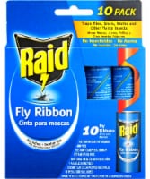 Raid Fly Ribbon 120-Count Indoor/Outdoor Insect Trap (10-Pack) at