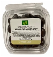 Torn & Glasser Dark Chocolate Almonds with Sea Salt