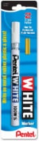 Pentel Fine Tip Permanent Marker - White Perspective: Main