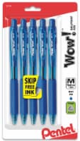 Pentel Wow! Medium Point Ballpoint Pens - Blue Perspective: Main