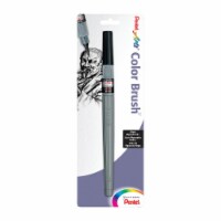 Pentel Arts Color Brush Pen-Medium Tip, Black Pigment Ink