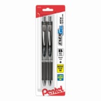 Pentel EnerGel RTX 1.0mm Bold Point Liquid Gel Pen - 2 Pack - Black Perspective: Main