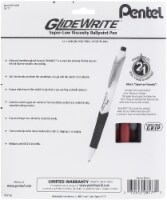 Pentel GlideWrite Ballpoint Pens 1.0mm 14/Pkg-Assorted Colors