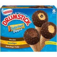 Drumstick Butterfinger Dipped Sundae Cones Variety Pack Perspective: Main