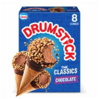 Nestle Drumstick Chocolate Frozen Dairy Dessert Cones Perspective: Main