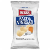 Herr's® Salt & Vinegar Potato Chips Perspective: Main