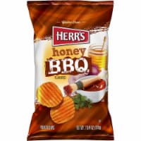 Herr's® Honey BBQ Potato Chips Perspective: Main