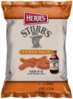 Herr's® Stubb's® Sweet Heat Bar-B-Q Flavored Cheese Curls Perspective: Main