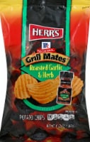 Herr's® McCormick® Grill Mates® Roasted Garlic and Herb Potato Chips Perspective: Main