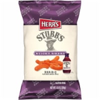 Herr's® Stubb's® Sticky Sweet Bar-B-Q Flavored Cheese Curls Perspective: Main