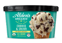Alden's Organic Cookies & Cream Ice Cream