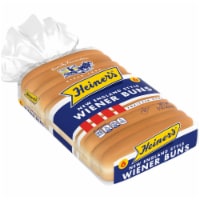 Heiner's® New England Split-Top White Hot Dog Buns Perspective: Main