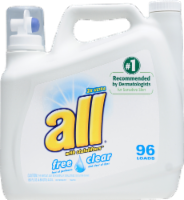 All Free & Clear Liquid Laundry Detergent Perspective: front