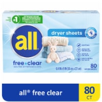 All® Free Clear Dryer Sheets