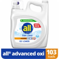 All® Free Clear Advanced Oxi Liquid Laundry Detergent Perspective: Main