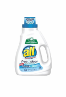 All Free Clear with Stainlifters Odor Relief Liquid Laundry Detergent Perspective: Main