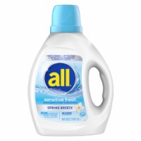 All® Sensitive Fresh Spring Breeze Liquid Detergent Perspective: Main