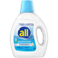 All® Sensitive Fresh™ Spring Breeze Liquid Detergent Perspective: Main