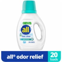 All® Free Clear Odor Relief Liquid Laundry Detergent Perspective: Main