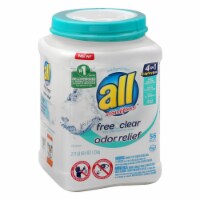 All® With Stainlifters Free Clear Odor Relief Laundry Detergent Pacs