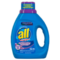 All with Stainlifters Exhilarating Lavender Liquid Laundry Detergent Perspective: Main