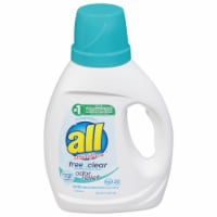 All with Stainlifters Free Clear Odor Relief Liquid Laundry Detergent