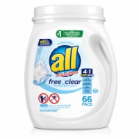 All® with Stainlifters Free Clear Mighty Pacs Laundry Detergent