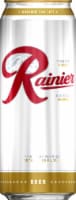 Rainier Beer American Lager Domestic Beer Single Can Perspective: Main