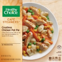 Healthy Choice Cafe Steamers Crustless Chicken Pot Pie Frozen Meal
