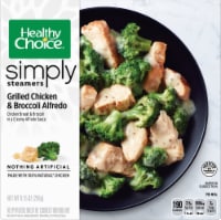 Healthy Choice Simply Steamers Grilled Chicken & Broccoli Alfredo Frozen Meal