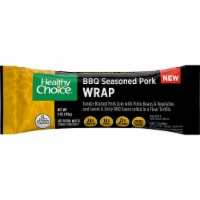 Healthy Choice BBQ Seasoned Pork Wrap Frozen Meal Perspective: Main