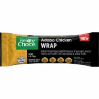Healthy Choice Adobo Chicken Wrap Frozen Meal Perspective: Main
