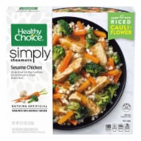Healthy Choice Simply Steamers Sesame Chicken Frozen Meal Perspective: Main